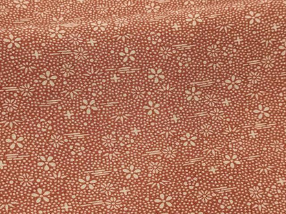 平和屋着物■江戸小紋　草花文　正絹　逸品　AABM7567sx