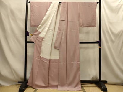 平和屋着物■上質な小紋　霞文　暈し染め　正絹　逸品　AABM7568sx