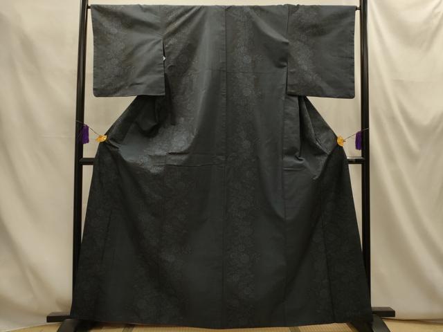 平和屋着物■本場大島紬　7マルキ　花間道　正絹　逸品　AABM7569sx