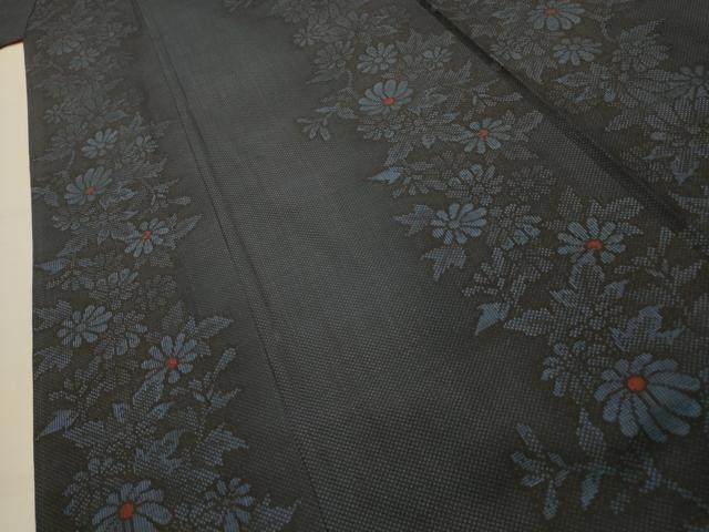 平和屋着物■本場大島紬　7マルキ　花間道　正絹　逸品　AABM7569sx