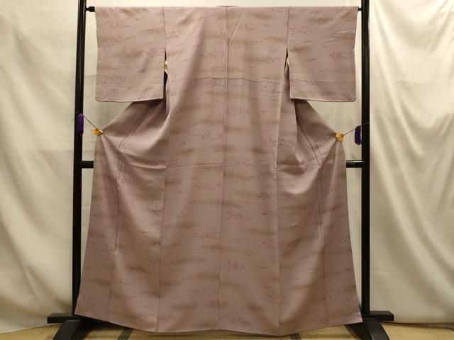 平和屋着物■上質な小紋　箔散らし　金彩　正絹　逸品　AABM7579sx