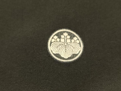 平和屋着物■豪華黒留袖　風景文　金彩　正絹　逸品　AABM7582sx