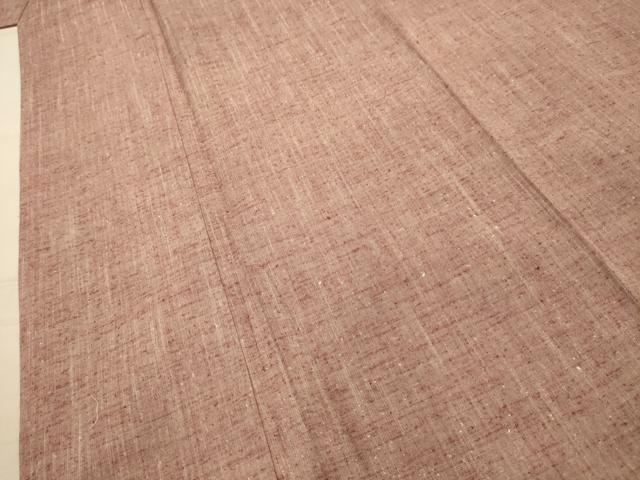 平和屋着物■上質な紬　霞文　正絹　逸品　AABM7618sx