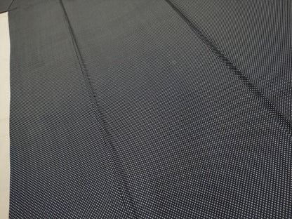 平和屋着物■上質な紬　菱文　正絹　逸品　AABM7625sx