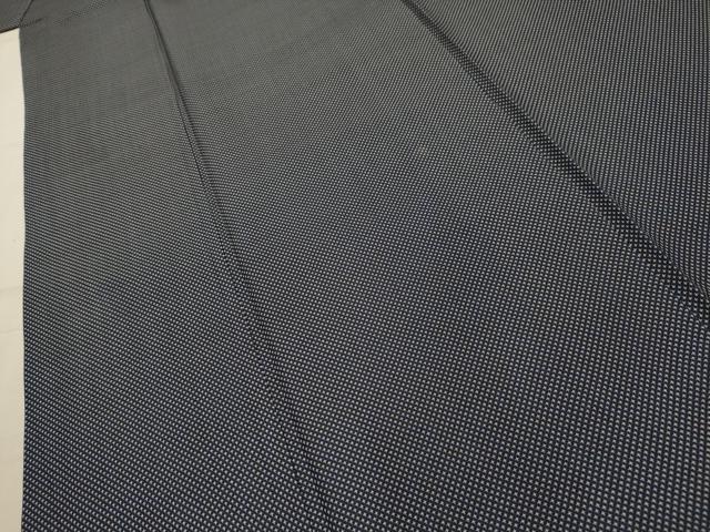 平和屋着物■上質な紬　菱文　正絹　逸品　AABM7625sx