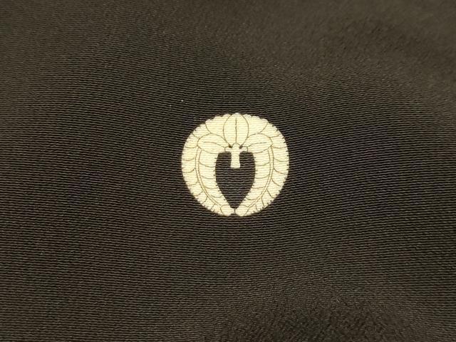 平和屋着物■豪華黒留袖　駒刺繍　雲取花車文　金彩　正絹　逸品　AABM7627sx