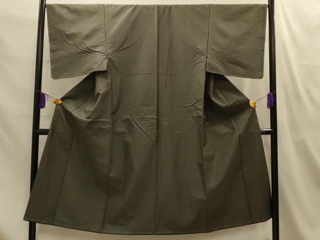 平和屋着物■男性　紬　亀甲絣　正絹　逸品　AABM7637sx