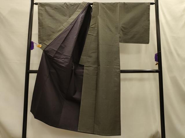 平和屋着物■男性　紬　亀甲絣　正絹　逸品　AABM7637sx