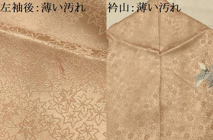 平和屋着物■訪問着　枝花文　暈し染め　正絹　逸品　AABM7649sx