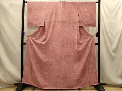 平和屋着物■江戸小紋　作家物　舞花文　正絹　逸品　AABM7658sx