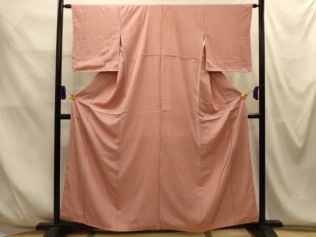 平和屋着物■上質な小紋　霞文　正絹　逸品　AABM7665sx