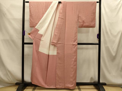 平和屋着物■上質な小紋　霞文　正絹　逸品　AABM7665sx