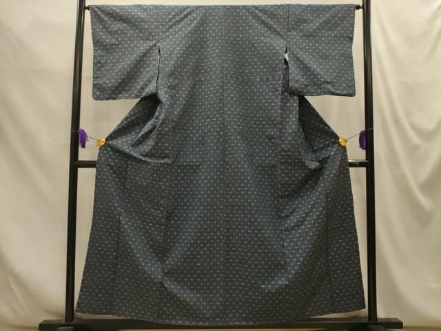平和屋着物■上質な紬　変わり間道　正絹　逸品　AABM7701sx