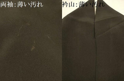 平和屋着物■豪華黒留袖　作家物　人物風景文　正絹　逸品　AABM7710sx