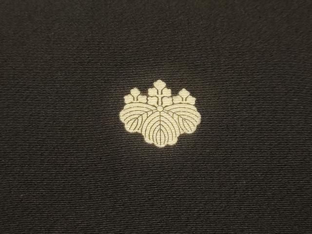 平和屋着物■豪華黒留袖　風景文　金彩　正絹　逸品　AABM7720sx