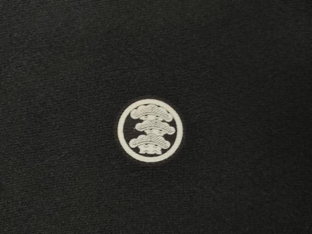 平和屋着物●本加賀友禅作家　佐藤潤　黒留袖　花車に垣根　三越扱い　正絹　逸品　AABM8008cs