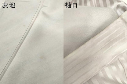 平和屋着物●染色作家　斉藤三才　小紋　斜縞　正絹　逸品　AABM8023cs