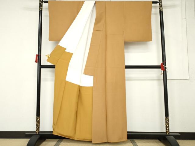 平和屋着物●江戸小紋　鮫小紋柄　正絹　逸品　AABM8079cs
