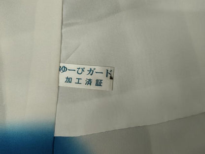 平和屋着物●涌波紅彩　色留訪問着　金膿　宝尽くし　正絹　逸品　AABM8088cs