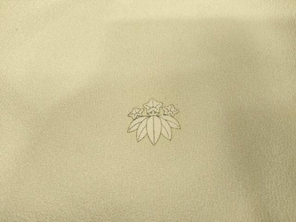 平和屋着物●本加賀友禅作家　寺西一絋　色留袖　枝花文　正絹　逸品　未使用　AABM8150cs