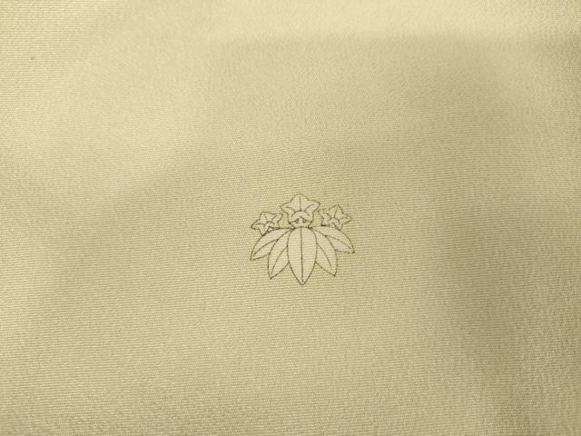 平和屋着物●本加賀友禅作家　寺西一絋　色留袖　枝花文　正絹　逸品　未使用　AABM8150cs