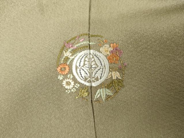 平和屋着物●本加賀友禅作家　木村州宏　色留袖　白鷺に松　暈し染め　正絹　逸品　AABM8151cs