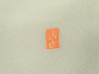 平和屋着物●本加賀友禅作家　茶谷孝志　色留袖　浜松風景文　暈し染め　正絹　逸品　AABM8152cs