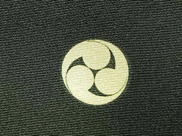平和屋着物●本加賀友禅作家　坂井正雄　黒留袖　風景枝梅松花文　正絹　逸品　AABM8173fy