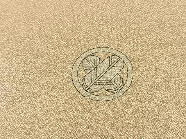 平和屋着物●豪華色留袖　刺繍　草花松文　金彩　正絹　逸品　AABM8204fy
