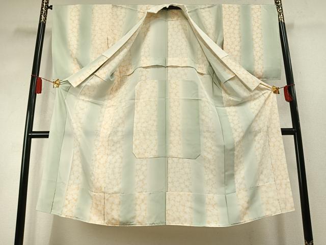 平和屋着物●長襦袢　無双仕立て　桜間道　暈し染め　正絹　逸品　AABM8221fy