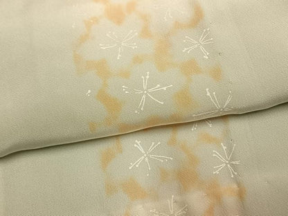 平和屋着物●長襦袢　無双仕立て　桜間道　暈し染め　正絹　逸品　AABM8221fy