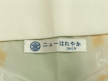 平和屋着物●長襦袢　無双仕立て　桜間道　暈し染め　正絹　逸品　AABM8221fy