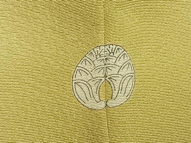 平和屋着物●豪華色留袖　刺繍　螺鈿　花鳥文　金銀糸　金銀彩　正絹　逸品　AABM8226fy