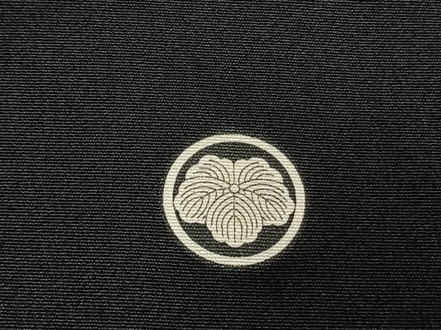 平和屋着物●豪華黒留袖　花鳥枝梅松風景文　金銀彩　正絹　逸品　未使用　AABM8246fy　