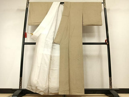 平和屋着物●江戸小紋　鮫小紋柄　正絹　逸品　AABM8262fy