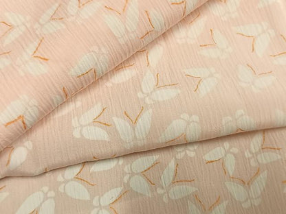 平和屋着物●長襦袢　無双仕立て　蝶尽くし　正絹　逸品　AABM8297fy