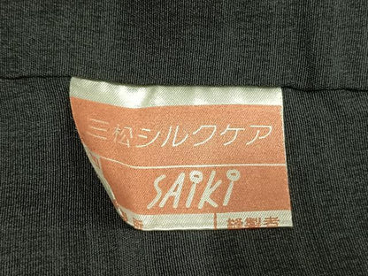 平和屋着物●訪問着　狛犬　金銀糸　金彩　金通し地　正絹　逸品　AABM8308fy