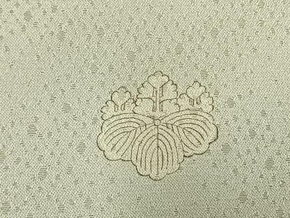 平和屋着物●人間国宝　福田喜三郎　色留袖　刺繍　松　金彩　正絹　逸品　AABM8309fy