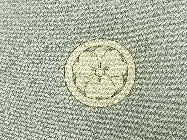 平和屋着物●金彩友禅　卓越技能者・名工・和田光正　色留袖　飛鶴松文　暈し染め　金銀彩　正絹　逸品　AABM8322fy