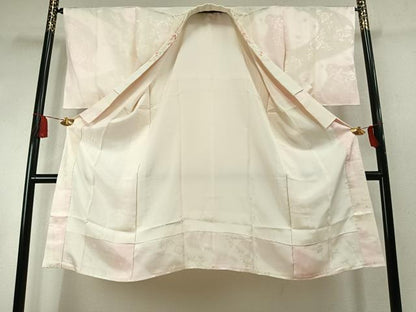 平和屋着物●長襦袢　袷　辻が花地紋　暈し染め　半衿刺繍　正絹　逸品　AABM8323fy