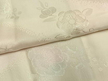 平和屋着物●長襦袢　袷　辻が花地紋　暈し染め　半衿刺繍　正絹　逸品　AABM8323fy