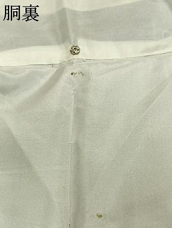 平和屋着物●本場大島紬　7マルキ　幾何学文　ロング丈　正絹　逸品　AABM8329fy