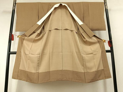 平和屋着物●長襦袢　無双仕立て　鱗文　正絹　逸品　AABM8331fy