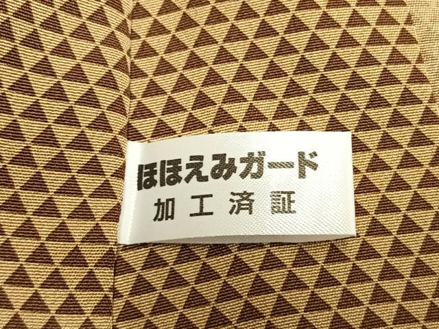 平和屋着物●長襦袢　無双仕立て　鱗文　正絹　逸品　AABM8331fy