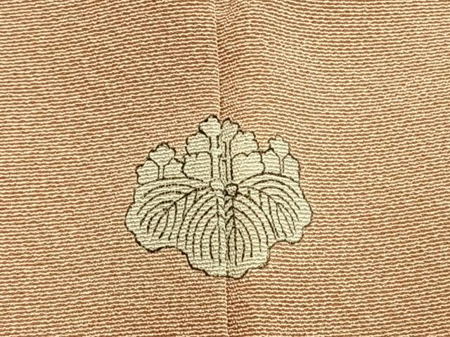 平和屋着物●本加賀友禅作家　百貫華峰　色留袖　花鳥文　暈し染め　正絹　逸品　AABM8371fy