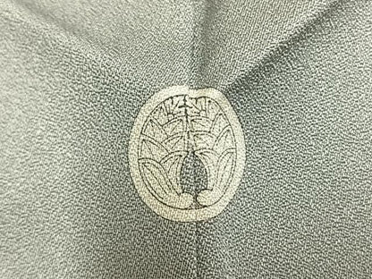 平和屋着物●訪問着　総刺繍　駒刺繍　草花文　金銀糸　松坂屋扱い　正絹　逸品　未使用　AABM8405fy