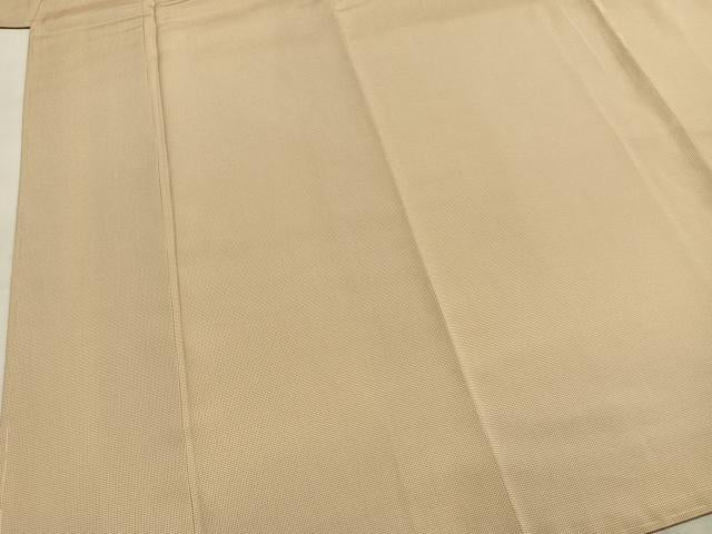 平和屋着物●お召　江戸小紋　角通し　正絹　逸品　未使用　AABM8417fy