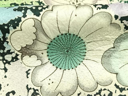 平和屋着物●豪華振袖　絞り　辻が花　暈し染め　銀通し地　正絹　逸品　AABM8428fy