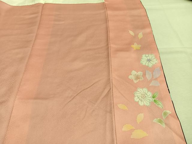 平和屋着物●豪華振袖　絞り　辻が花　暈し染め　銀通し地　正絹　逸品　AABM8428fy