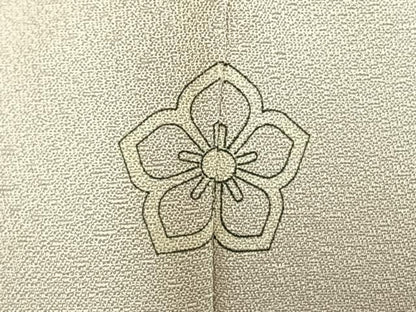 平和屋着物●日本工芸会正会員　染色作家　木原明　訪問着　枝花文　正絹　逸品　AABM8432fy